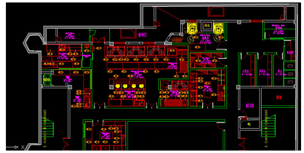星級酒店廚房工程設計圖