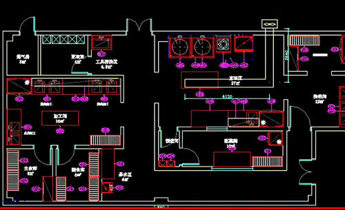 商用廚房設(shè)計圖